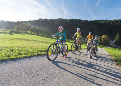 gemütliche Radtour mit der Familie erleben